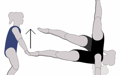 Partner Push-up Leg Throw